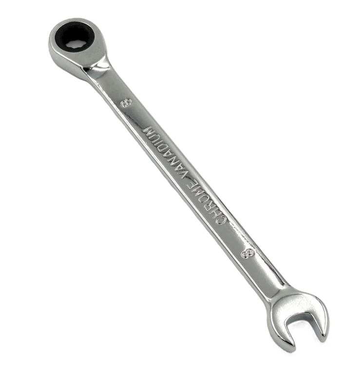 PRO KLUCZ PŁASKO-OCZKOWY Z GRZECHOTKĄ   8 MM  WK-8CRV-POG