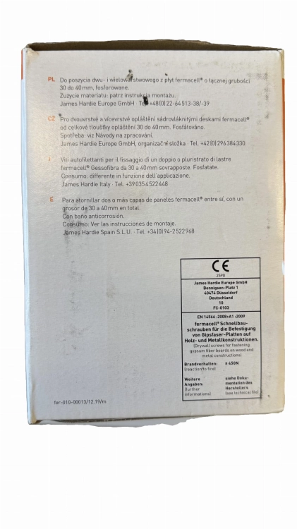 FERMACELL WKRĘT 3,9X55 DO PODŁÓG 1000SZT 79053 +BIT