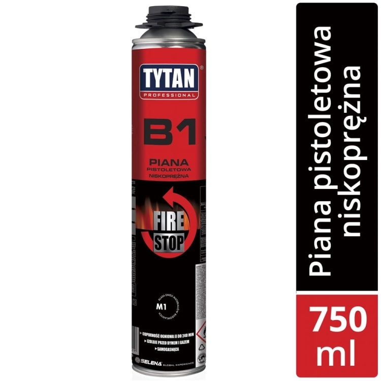 PIANA PISTOLETOWA RÓŻOWA B1  750ML TYTAN PROFESSIONAL