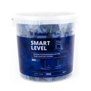 KUBALA KLIPSY DO POZIOMOWANIA PŁYTEK 1MM SMART LEVEL 1885  WIADRO  800szt