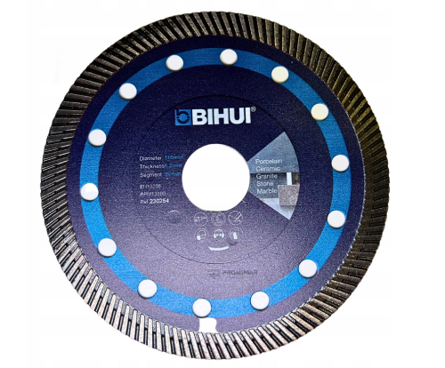 BIHUI TARCZA DIAMENTOWA SUPER THIN DO PŁYTEK 115MM  DCBN115