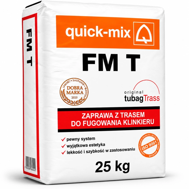 QUICK-MIX FM T Zaprawa z trasem do fugowania klinkieru 25 kg