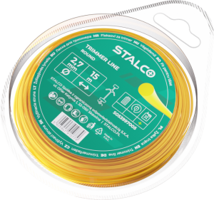 STALCO PERFECT Żyłka do Kosy Round 2,7 mm × 15 m Okrągła S053997005