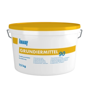 KNAUF Grundiermittel 90 Środek Gruntujący 15 kg do Gazobetonu pod Tynki Gipsowe
