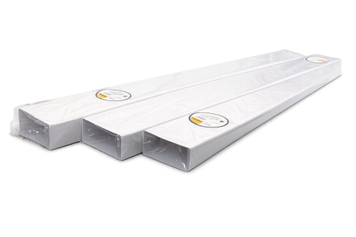 AWENTA Kanał Wentylacyjny Płaski KP204-15 60×204 mm 150 cm PVC Biały