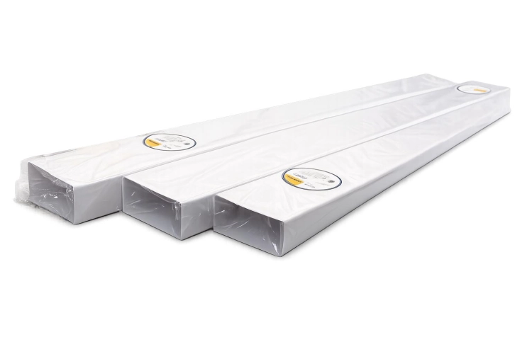 AWENTA Kanał Wentylacyjny Płaski KP204-15 60×204 mm 150 cm PVC Biały
