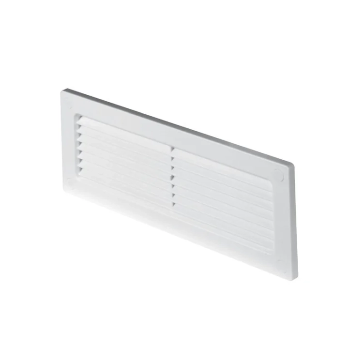AWENTA KP204-30 Kratka Wentylacyjna – Zakończenie Kanału Płaskiego 60×204 mm Biała
