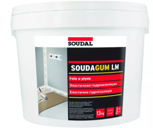 SOUDAL SOUDAGUM LM Folia w Płynie 13 kg Elastyczna Hydroizolacja