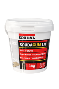 SOUDAL SOUDAGUM LM Folia w Płynie 1,3 kg Elastyczna Hydroizolacja