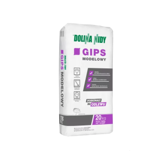 DOLINA NIDY Gips Modelowy Kremowy 20 kg do Odlewów i Sztukaterii