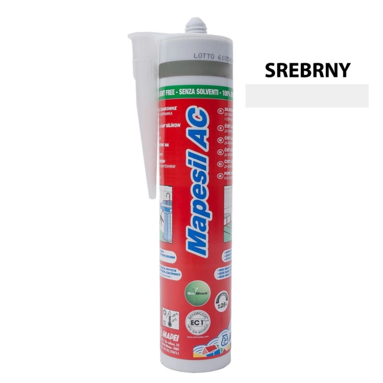 111 SILIKON SREBRNO SZARY 310ML MAPEI