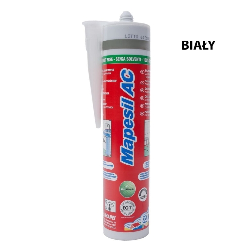 100 SILIKON BIAŁY 310ML MAPEI