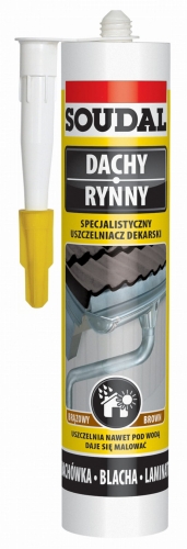 SPECJALISTYCZNY USZCZELNIACZ DEKARSKI BRĄZ 280ML SOUDAL