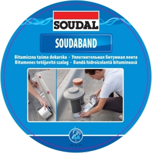 TAŚMA DEKARSKA SOUDABAND ALUMINIOWA 10CM SOUDAL