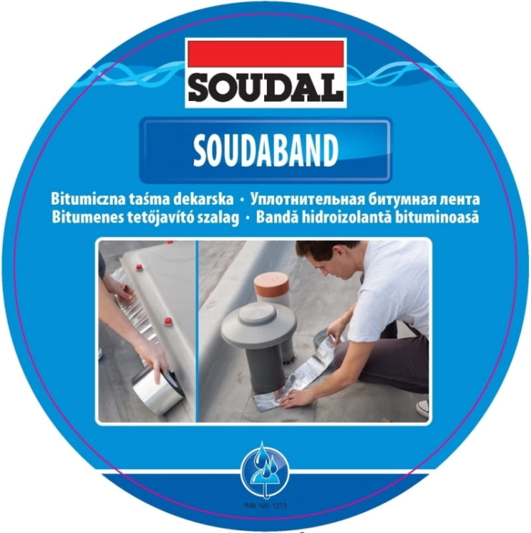 TAŚMA DEKARSKA SOUDABAND ALUMINIOWA 10CM SOUDAL