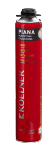 PIANKA MONTAŻOWA PISTOLETOWA OP. 750ML KOELNER