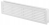 KRATKA DRZWIOWA 120MM/440MM BIAŁA T15 AWENTA