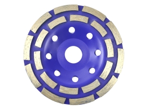 TARCZA DIAMENTOWA DO SZLIFOWANIA BETONU 125X22,2MM DWURZĘDOWA G00375 GEKO