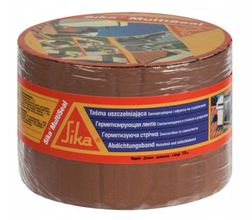 TAŚMA USZCZELNIAJĄCA DEKARSKA TERRAKOTA 20CM/10M BITUMICZNA MULTISEAL SIKA