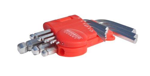 ZESTAW KLUCZY IMBUSOWYCH 9SZT CR-V 1,5-10MM MN-54-117 MODECO
