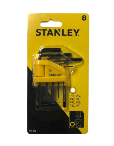 KLUCZE IMBUSOWE 8SZT ST-69-252-0 STANLEY