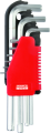 ZESTAW KLUCZY IMBUSOWYCH PRZEGUBOWYCH 9SZT. CR-V 1,5-10MM MODECO