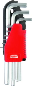 ZESTAW KLUCZY IMBUSOWYCH PRZEGUBOWYCH 9SZT. CR-V 1,5-10MM MODECO