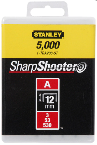 ZSZYWKI DO TACKERA 12MM/1000SZT. STANLEY