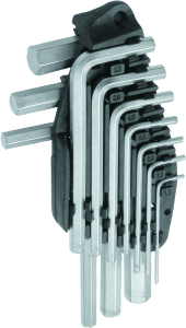 ZESTAW KLUCZY IMBUSOWYCH 10SZT CR-V 1,5-10MM MN-54-102 MODECO