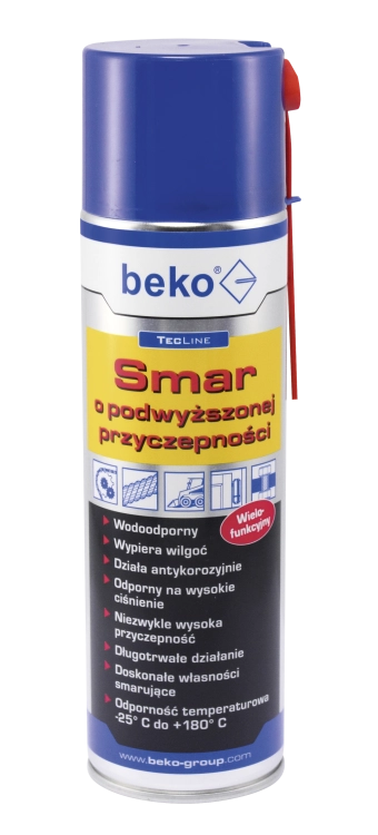 SMAR O PODWYŻSZONEJ PRZYCZEPNOŚCI 500ML TECLINE BEKO
