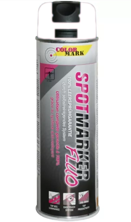 SPRAY SPOTMARKER BIAŁY 500ML. MOTIP