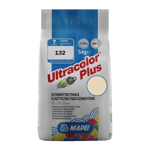 132 ULTRACOLOR SPOINA BEŻOWA 5KG MAPEI