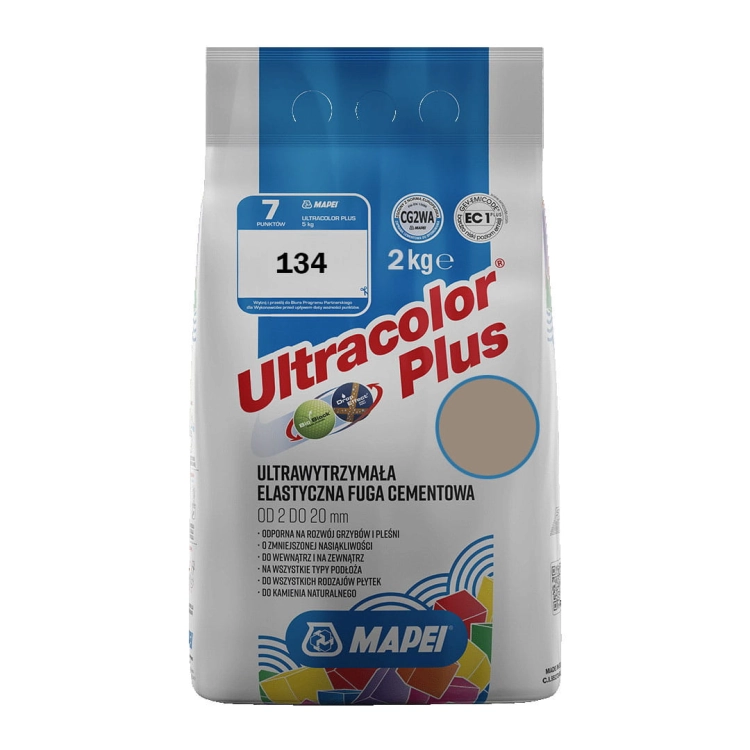 134 ULTRACOLOR SPOINA JEDWAB 2KG MAPEI