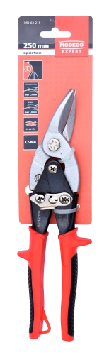 NOŻYCE DO BLACHY LEWE 250 MM N-63-215 MODECO