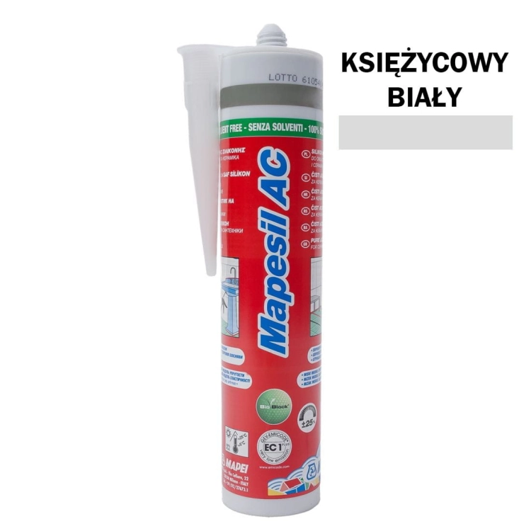 103 SILICON KSIĘŻYCOWY BIAŁY 310ML MAPEI
