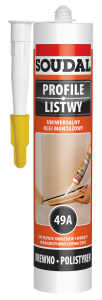 KLEJ MONTAŻOWY UNIWERSALNY 49A 280ML SOUDAL