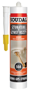 KLEJ MONTAŻOWY WODNY 50A 280ML SOUDAL