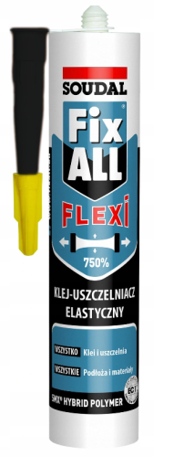 FIX-ALL KLEJ USZCZELNIACZ CZARNY 290ML SOUDAL
