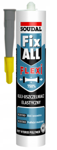 FIX-ALL KLEJ USZCZELNIACZ SZARY 290ML SOUDAL