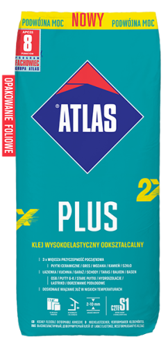 ZAPRAWA KLEJOWA PLUS 25KG. ATLAS