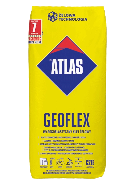 KLEJ ŻELOWY GEOFLEX ELASTYCZNY OP. 25 KG ATLAS