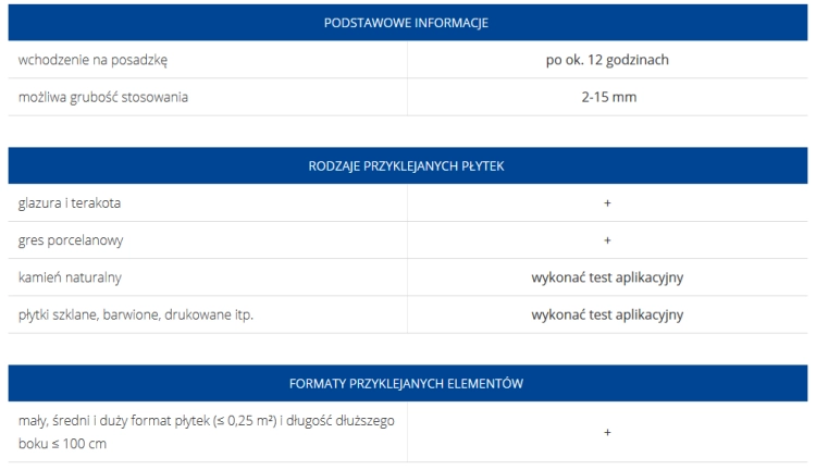 KLEJ ŻELOWY GEOFLEX ELASTYCZNY OP. 25 KG ATLAS
