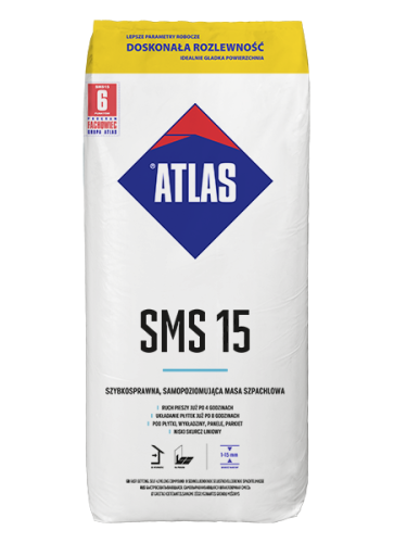 SMS 15 WYLEWKA SAMOPOZIOMUJĄCA 1-15MM 25KG ATLAS