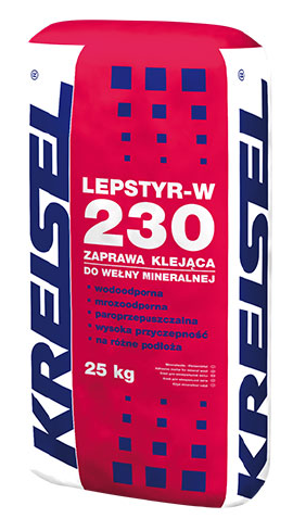 LEPSTYR-W 230 ZAPRAWA DO PRZYKLEJANIA WEŁNY 25KG KREISEL