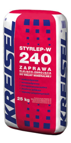 STYRLEP-W 240 ZAPRAWA ZBROJĄCA DO WEŁNY 25KG KREISEL
