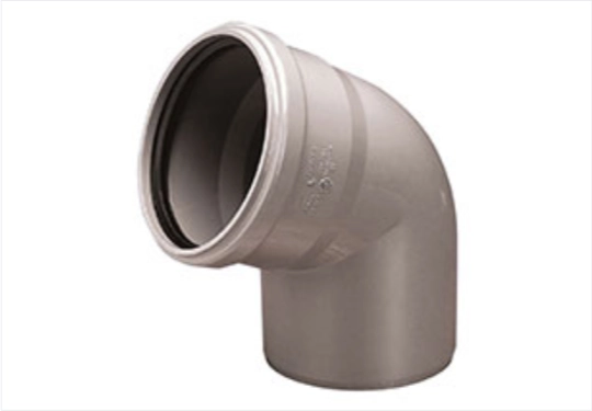KOLANO KANALIZACYJNE PVC 110/67 3041458 WAVIN