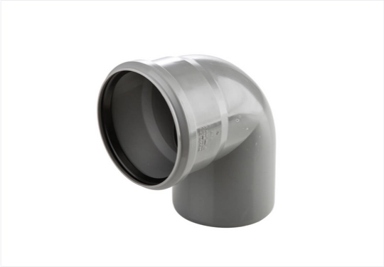 KOLANO KANALIZACYJNE PVC 40/90 3010781 WAVIN