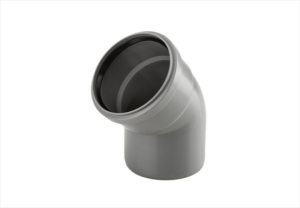 KOLANO KANALIZACYJNE PVC 40/45 3010773 WAVIN 
