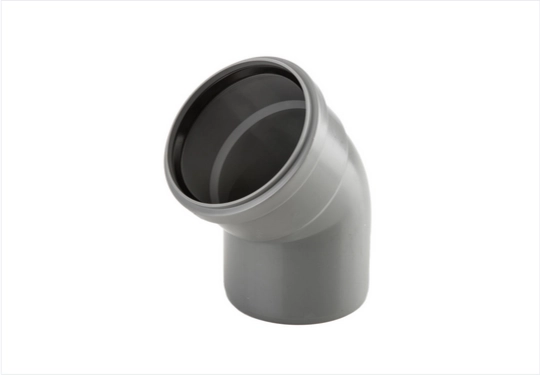 KOLANO KANALIZACYJNE PVC 40/45 3010773 WAVIN