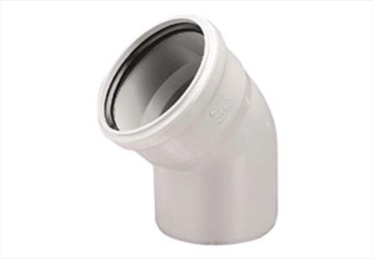 KOLANO KANALIZACYJNE PVC 32/45 3021732 WAVIN